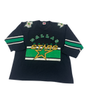 Vintage Dallas Stars Jersey T-shirt Size XL