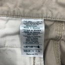 Tan Carhartt Mini Logo Pants 32x34