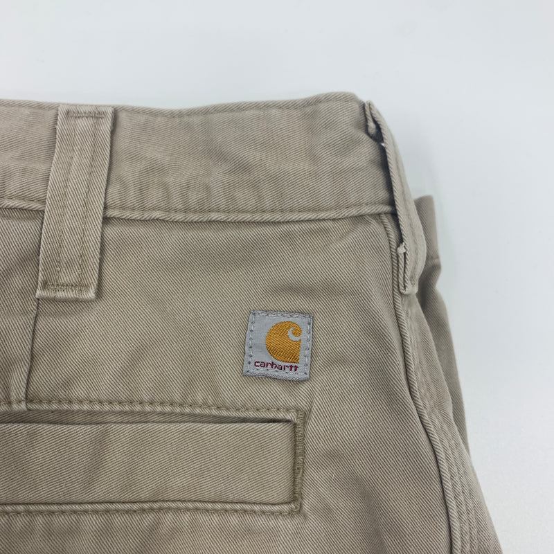 Tan Carhartt Mini Logo Pants 32x34