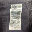 Black Carhartt FRB240-BLK Canvas Cargo Pants 36x32