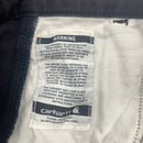 Black Carhartt FRB240-BLK Canvas Cargo Pants 36x32