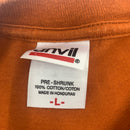 Burnt Orange Big Bevo Logo T-shirt Size L