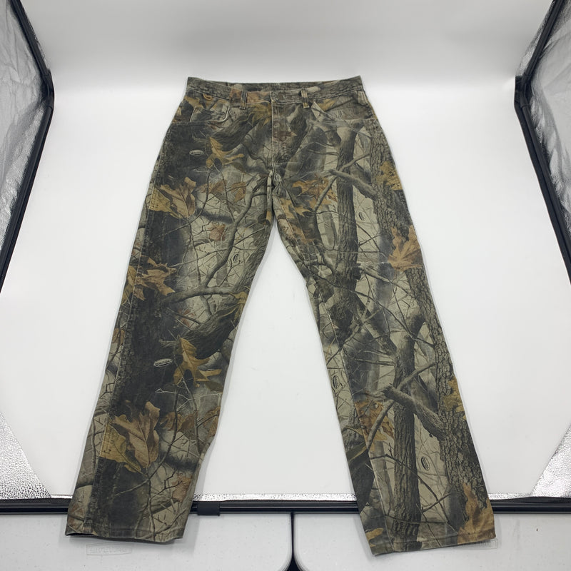 Vintage Wrangler Camo Pants Made in USA Size 36x32