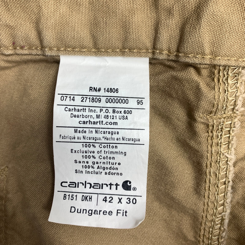 Vintage Carhartt Double Knee Pants Made in USA size 32x32
