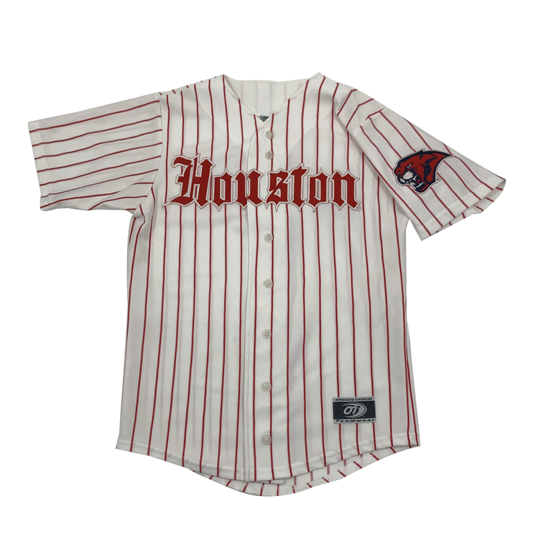 Vintage Houston Cougars Baseball Jersey Made in USA