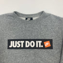 Nike Just Do It Box Logo Sweatshirt Size S