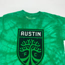 Austin FC Tie Dye Mitchell & Ness T-shirt Size L