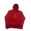 Women's Anaheim Angles Nike Center Swoosh Hoodie Size L