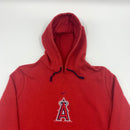 Women's Anaheim Angles Nike Center Swoosh Hoodie Size L
