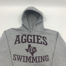 Texas A&M Aggies Swimming Hoodie Size S