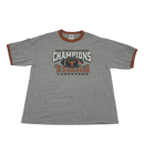 Gray 2005 Longhorns Rose Bowl Champs Ringer T-shirt Size XL