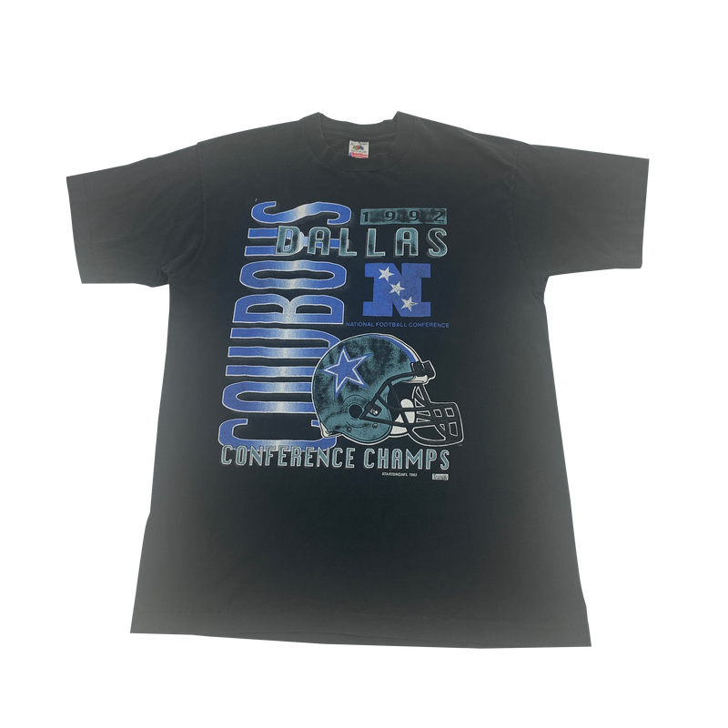 90s Dallas Cowboys NFC Conference Champs T-Shirt Size L