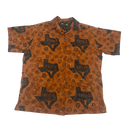 Texas Longhorns Moon Dog Hawaiian Shirt Size XL