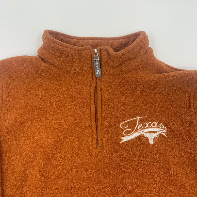 Women's starter Texas Longhorns quarter zip pullover