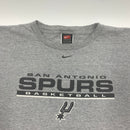 Vintage SA Spurs Nike Center Swoosh T-Shirt Size 2XL