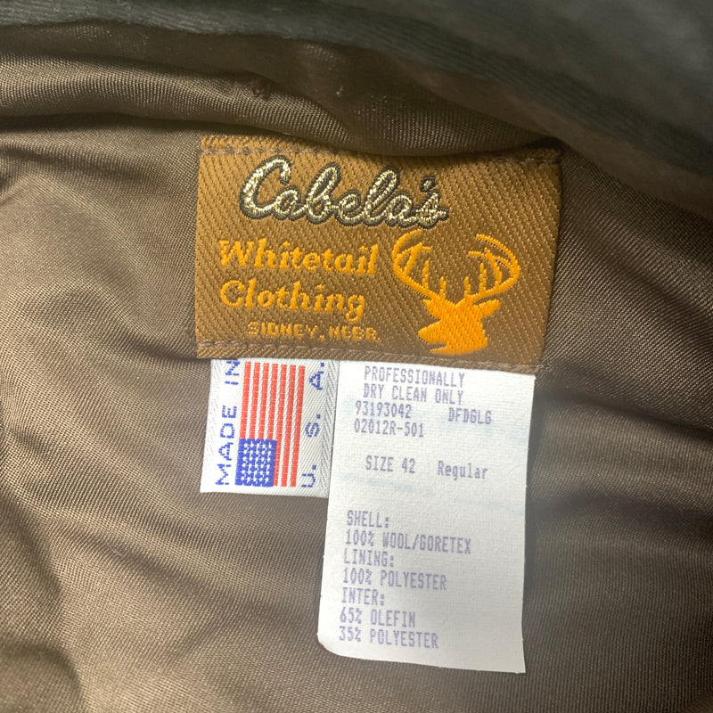 Vintage Cabelas Camo Goretex Pants Size 40x30 Made in USA