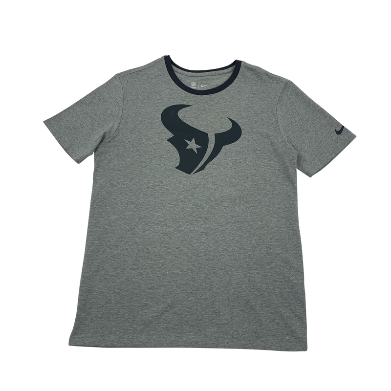 Gray Nike Houston Texans T-shirt Size L