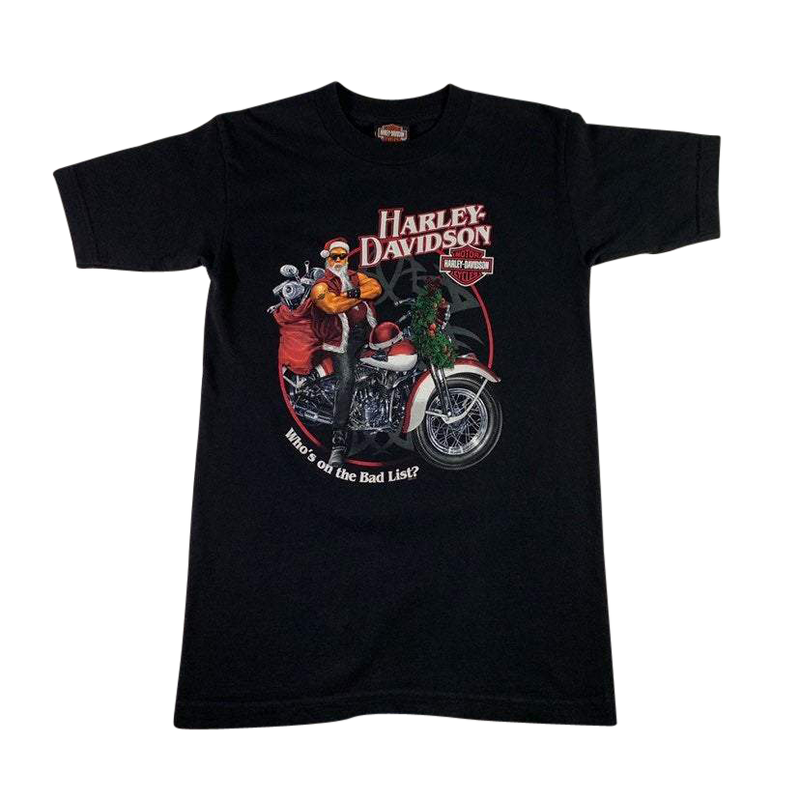 Shanghai Harley Davidson Christmas T-shirt Size S