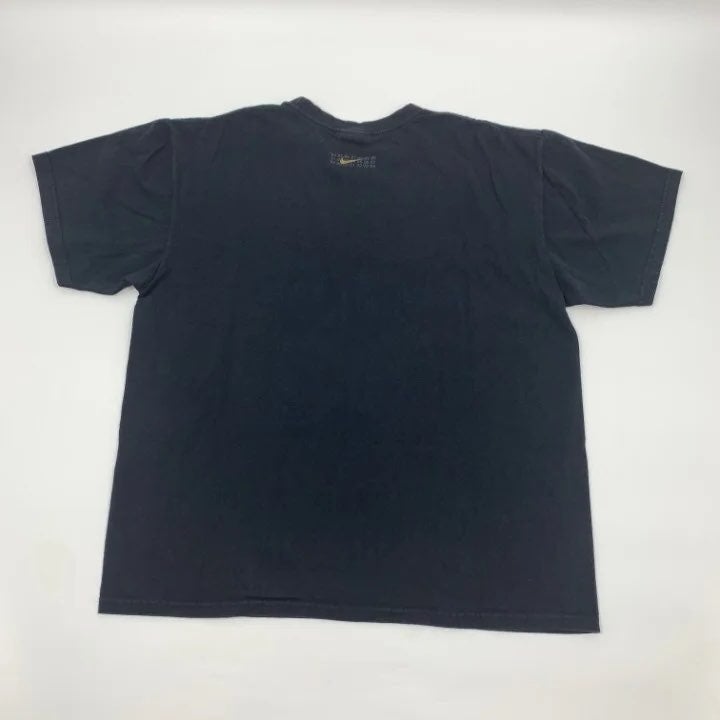 Black and Gold 2004 Nike Swoosh T-shirt Size L