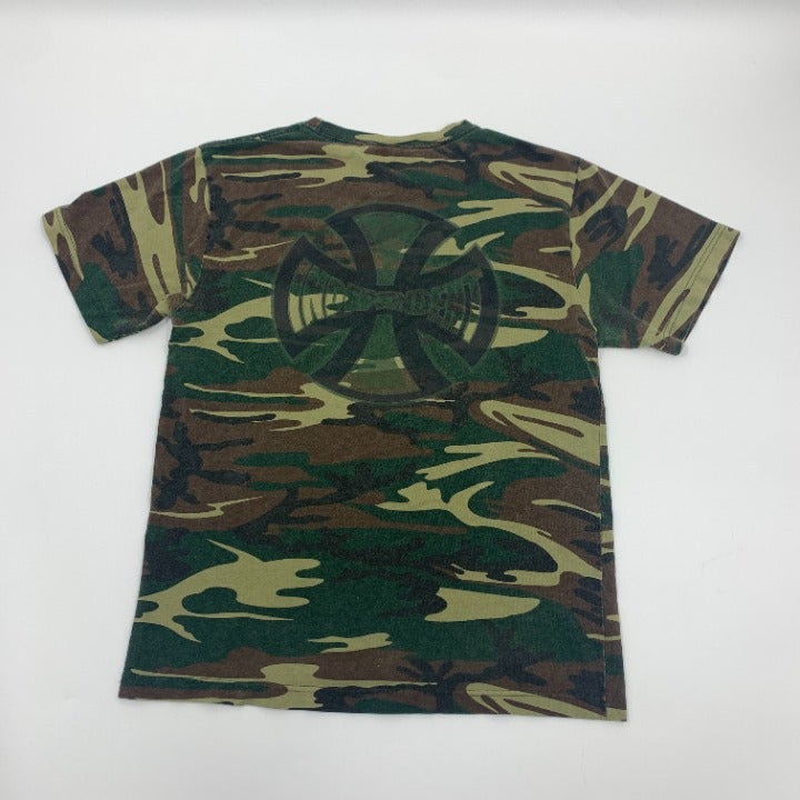 Double Sided Camo Independent Trucks T-Shirt Size M