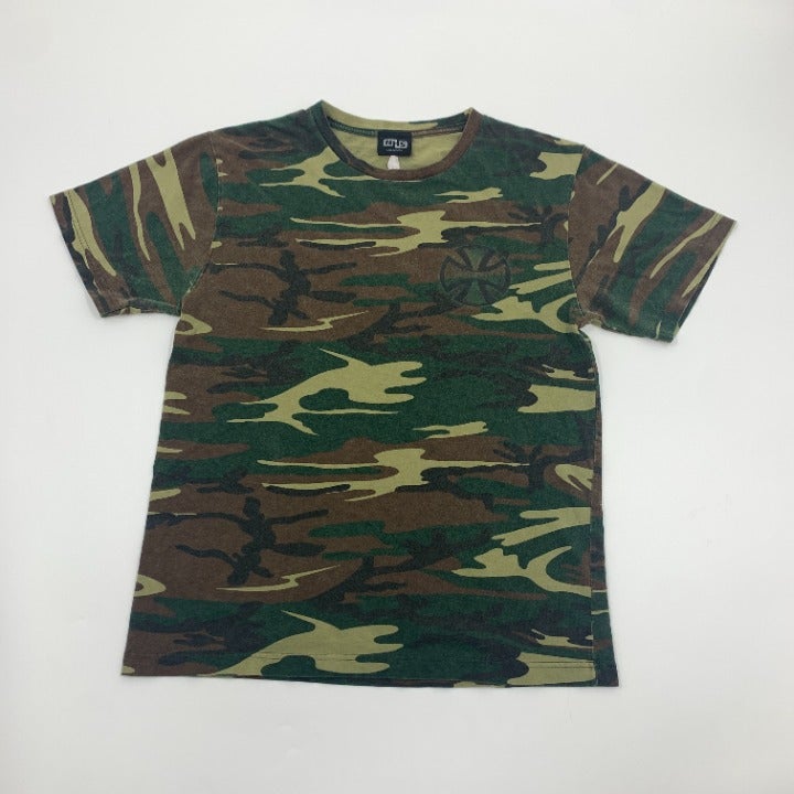 Double Sided Camo Independent Trucks T-Shirt Size M