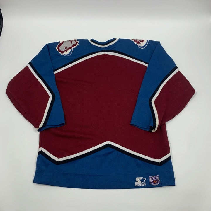 Vintage Colorado Avalanches Starter Jersey Size L