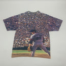 Vintage Tommy Hilfiger All Over Print Baseball T-Shirt