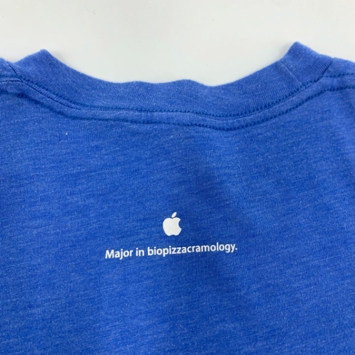 Cropped Apple Collegiate/University T-Shirt Size 2XL