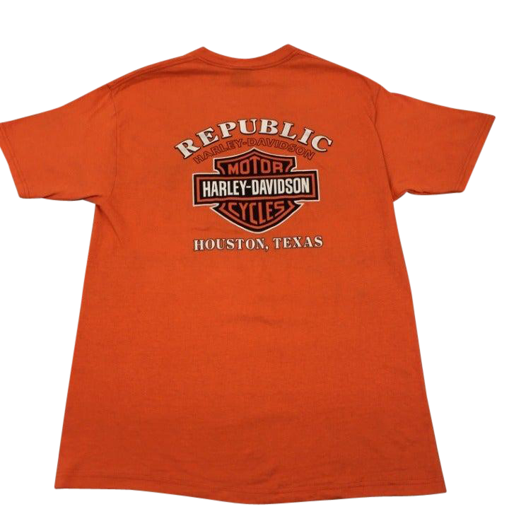 Houston Texas Harley Davidson T-shirt Size L