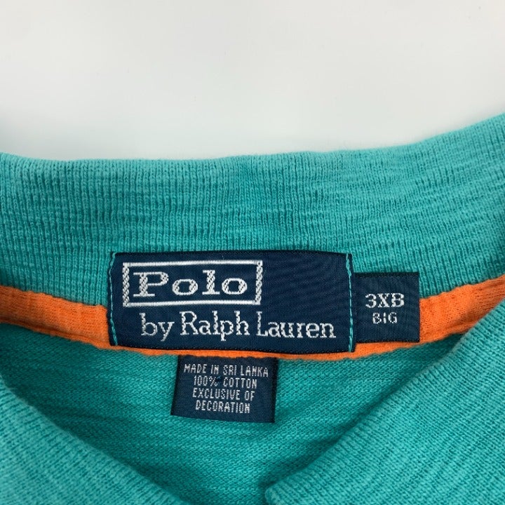 Teal Polo Ralph Lauren Polo Size 3XB