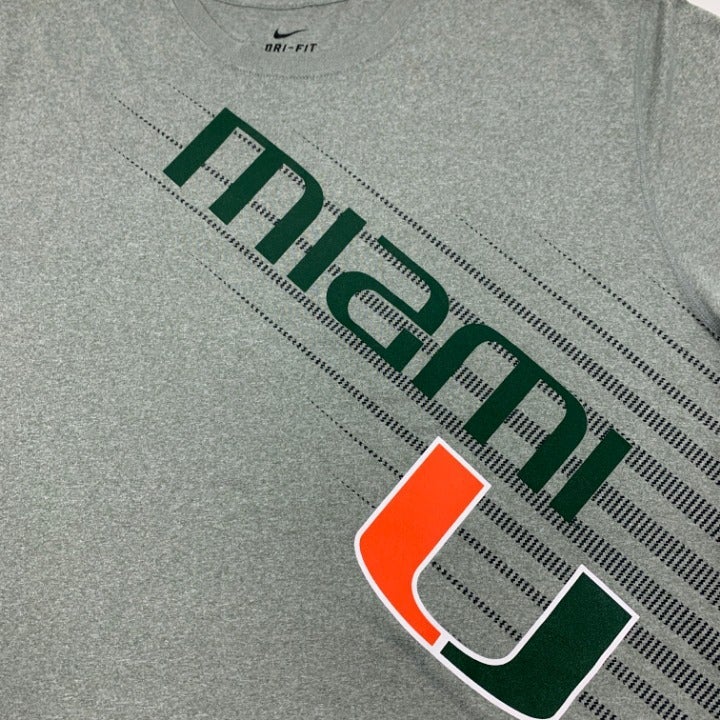 Nike Miami Hurricanes T-Shirt Size 3XL