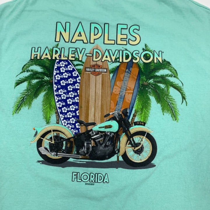 Harley Davidson Naples FL T-shirt Size L