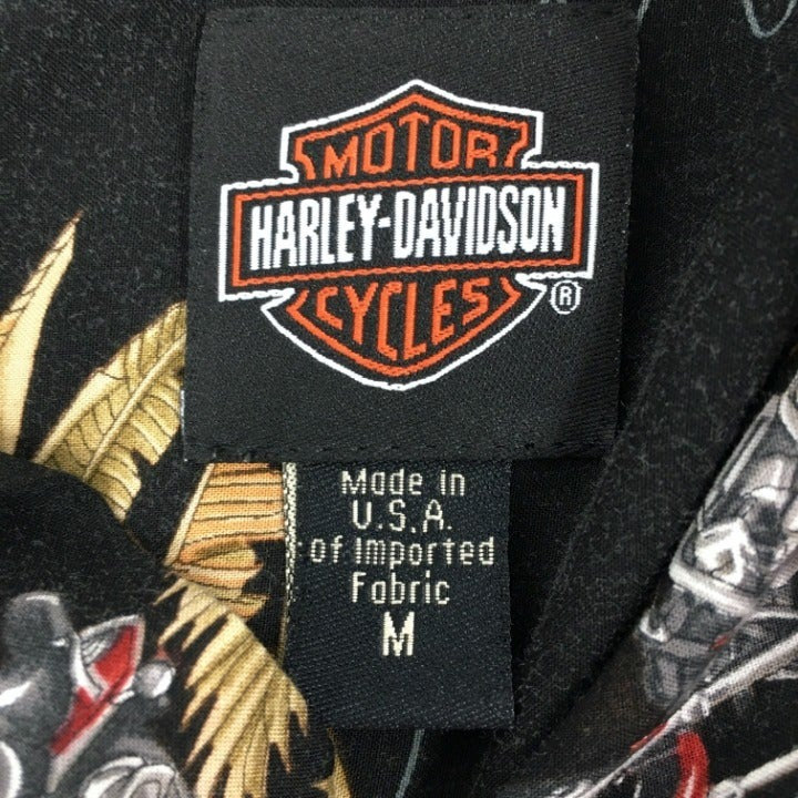 Harley Davidson Hawaiian Shirt Size M