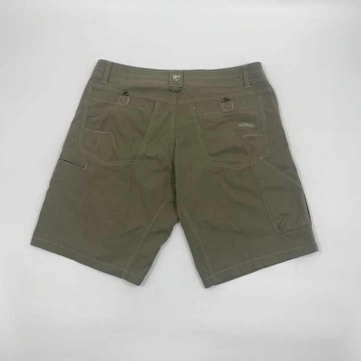 Green Kuhl nylon shorts size 36