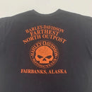 Fairbanks Alaska Harley Davidson T-shirt Size XL