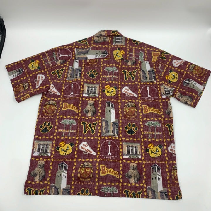 Long Beach Bruins Hawaiian Shirt 2XL