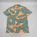 Adidas Floral All Over Print Polo Size M