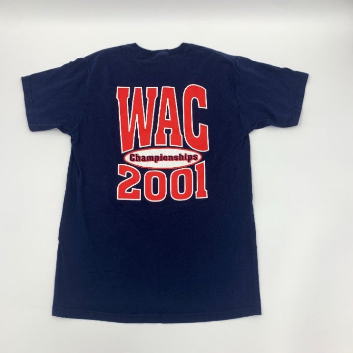 2001 SMU Swimming Champs T-shirt Size M