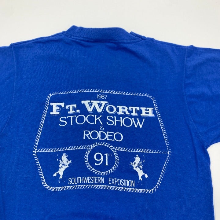 1987 Fort Worth Stock Show T-shirt Size M