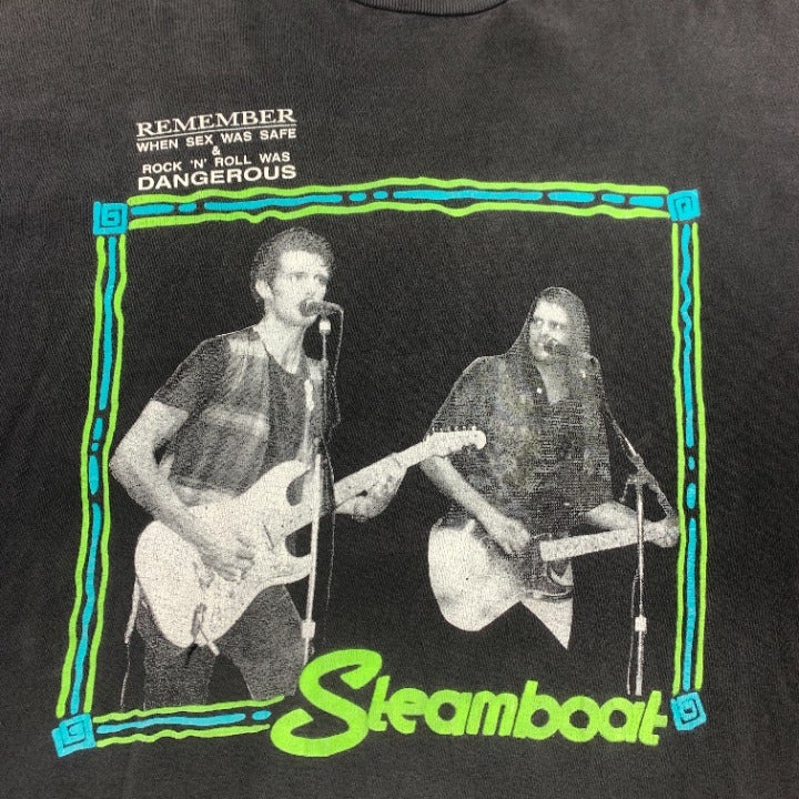 90s Steam Boat Austin Texas Music Venue T-shirt