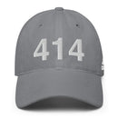 414 Milwaukee Area Code Adidas Golf Hat