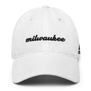 Cursive Milwaukee Adidas Golf Hat