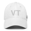 Vermont VT State Abbreviation Adidas Golf Hat