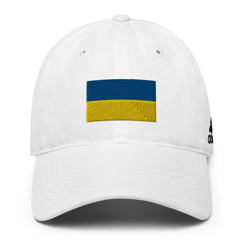 Flag of Ukraine Adidas Golf Hat