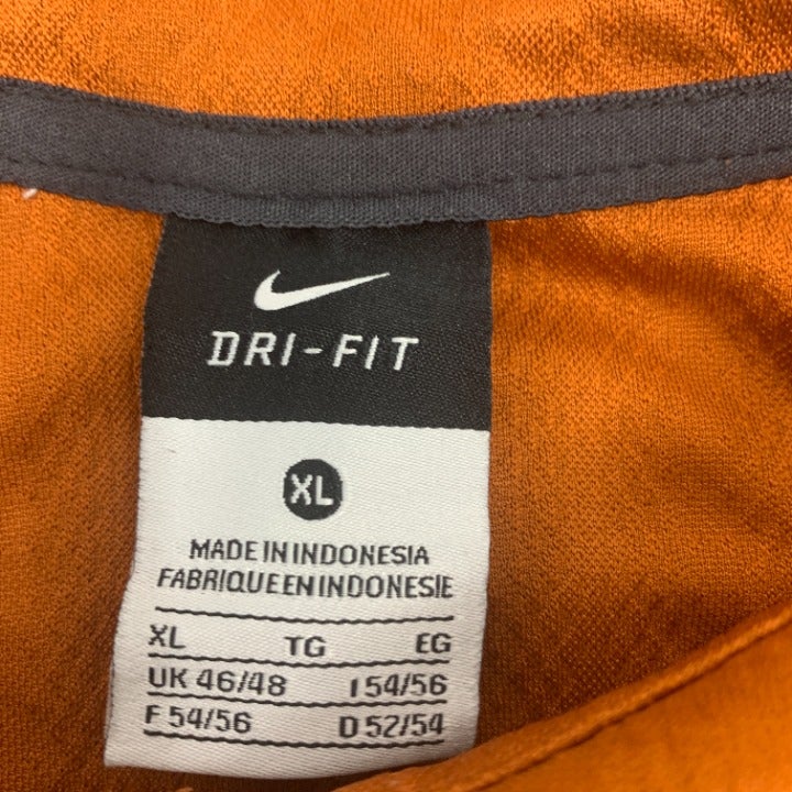 Burnt Orange Nike Texas Longhorns Polo Size XL