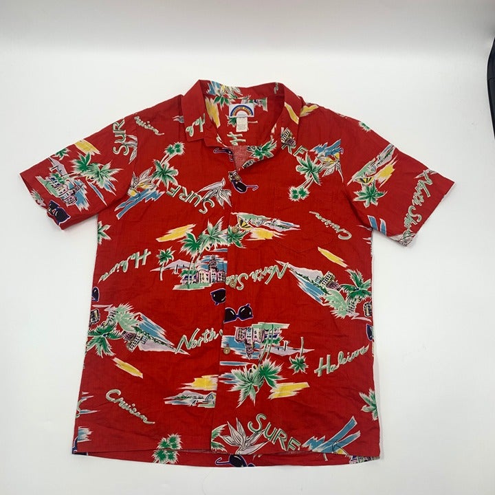 Vintage Paradise Found Hawaiian Shirt  Made In USA