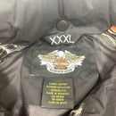 Harley Davidson Reflective Packable Rain Windbreaker Size 3XL