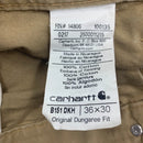 Carhartt B151 DKH Paint Stained Carpenter Pants 36x30