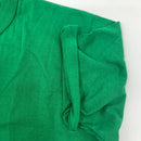 Green Russell Athletic Single Stitch Paper Thin T-shirt Size M Made in USA