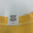 Vintage Gap Yellow Single Stitch Pocket T-shirt Size M Made in USA